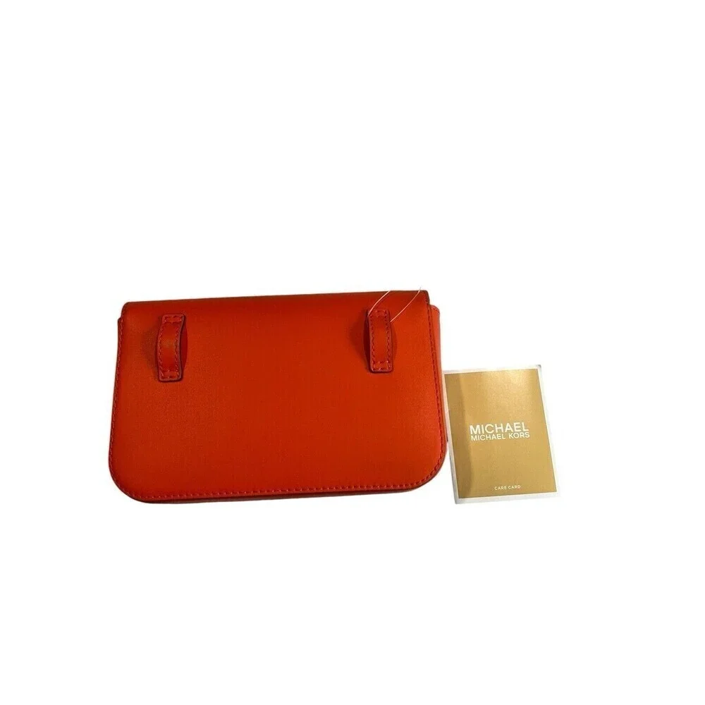 MICHAEL KORS SLOAN EDITOR SMALL FLAP BELT BAG FANNY PACK CLUTCH (NO BELT)